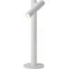 Image de Lampe d'extérieur de table blanche avec batterie intégrée et LED 2,2 W ANTRIM Lucide