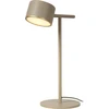 Image de Lampe de table LED minimaliste GIAN gris-beige 8 W, blanc chaud 800 lm, métal, dimensions : 40 x 16 x 24,5 cm, IP20, Lucide