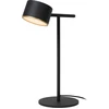 Image de Lampe de table LED minimaliste GIAN, noir mat, 8 W, blanc chaud, 800 lm, métal, dim. : 40 x 16 x 24,5 cm, IP20, Lucide