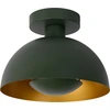 Image de SIEMON plafonnier semi-circulaire vert or 1xE27 40W Lucide
