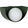 Image de BENNI applique murale sphère vert blanc 1xG9 28W Lucide