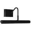 Image de Applique murale VINZ noire 2xG9x28W en métal, dimensions : 17x36x19 cm, IP20, Lucide