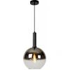 Image de Suspension MARIUS noire 1xE27x40W en métal, dimensions : 150x30x30 cm, IP20, Lucide
