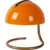 Image de Lampe de table ronde orange or E27 Cato Lucide