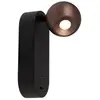 Image de MONTANA - Applique murale - LED - Température de couleur réglable - 1x6,3W 2700K/4000K - Avec port de charge USB - Couleur : Marron