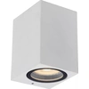 Image de Applique d'extérieur blanche rectangulaire GU10 35 W ZARO Lucide
