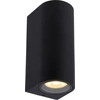 Image de Applique murale d'extérieur noire GU10 35 W ZARO Lucide