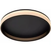 Image de Plafond moderne effet étoile 40 cm LED 40W noir rond ESTREJA Lucide