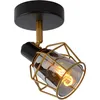 Image de Nila Spot Plafond-noir-1xe14