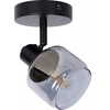 Image de Lampe murale et de plafond noire BJORN 1xE14 40 W Lucide
