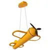 Image de FOKKER - Suspension lumineuse pour enfants - LED - 1x28W - 2500K - Jaune