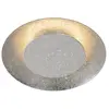 Image de Lucide FOSKAL LED plafonnier 6W argent blanc chaud 2700K 480 lumens éclairage indirect