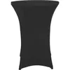 Image de Standing Table Cover Housse De Table De Bar Noir Fp201 Q124532 - Perel