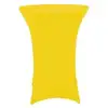 Image de Housse - Pour Table Mange Debout - Jaune