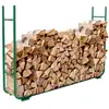 Image de Toolland Étagère Réglable Pour Bois De Chauffage Et Bûches, Résistant À La Rouille, Largeur 150-220 Cm, Profondeur 20-30 Cm, Hauteur 105 Cm, Intérieur Et Extérieur, Sous Bâche, Facile À Monter, Idéale