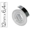Image de Cinta Dymo Acero Inoxidable 12mm X 6,40mt Sin Adhesivo Para Rotuladora