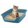 Image de Bac De Toilette Pour Chats 'junior Toilet' Adapté À Tous Les Types De Chats, Avec Bac D'Entrée, Matériau Durable
