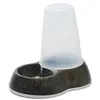 Image de Distributeur alimentaire Savic Loop marbre noir or