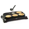Image de DOMO Family Crepes DO8709P Crêpière électrique 1000 W antiadhésive pour 6 personnes Noir - Neuf