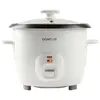 Image de Cuiseur à riz 1.3l 536w avec panier vapeur blanc - Domo - DO9176RK -