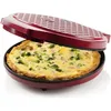Image de Four a pizza - DOMO - My express - 1450W - Rouge - Minuterie - Température variable - Neuf