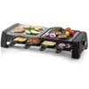 Image de Raclette - Grill - Pierre À Cuire Domo - 8 Personnes Do9190g