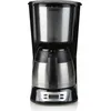 Image de Domo DO709K, Cafetière à filtre, 1 l, Café moulu, Noir, Acier inoxydable