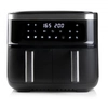 Image de Domo DO537FR friteuse Double 4 L Autonome Friteuse d'air chaud Noir - Neuf