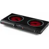 Image de Réchaud vitroceramique 2 feux 2500w - Domo - DO339KP -
