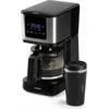 Image de Cafetière filtre programmable 10 tasses 900w noir - Domo - DO733K - my favorite coffee