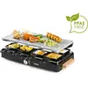 Image de Appareil a raclette - DOMO - DO9262G - 8 personnes - Pierre a cuire - Gril - 1400 W - Neuf