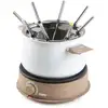 Image de Ensemble à fondue DOMO DO736F 1500 W 2 L 8 personnes Blanc/bois - Neuf