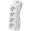 Image de CHACON - TCD-blanc 4 X 16 A. CORD 3 m. PACKED -