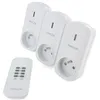 Image de Set De 3 Prises On/off+ Télécommande 2000w - Fr - Chacon