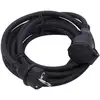 Image de Prolongateur Ho7rn-f 3 X 1,5mm² - 5m - Noir - Chacon
