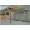 Image de Solid Carport Modular en bois base 5x5m hauteur 4m