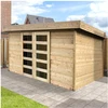 Image de Abri 28 Mm Arhus - S8387 (3332 + 3222 X 2452mm - 19,84 M²)