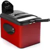 Image de Friteuse 3.5l 3200w rouge - Frifri - 1905R DUOFIL -
