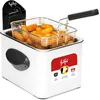Image de frifri Friteuse Expert 4,5L 3200W - Design Rectangulaire, Couvercle, Technologie Zone Froide, Tête Chauffe Brevetée - Nettoyage Facile - Blanc Métal en occasion ou reconditionné