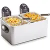 Image de Friteuse double 2x4,5l 2x3200w inox - Frifri - FI.1998 -