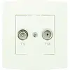Image de Prise Tv\fm Blanche
