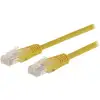 Image de Valueline Vlct85000Y30 Cat5E Utp Network Cable RJ45 (8/8) Male - RJ45 (8/8) Male 3.00 M Yellow