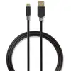 Image de Nedis CCBW60300AT20 câble USB USB 2.0 2 m USB A Mini-USB B Anthracite - Neuf