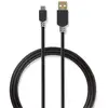Image de Nedis CCBW60500AT10 câble USB USB 2.0 1 m USB A Micro-USB B Anthracite - Neuf