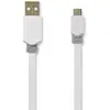 Image de Nedis CCBW60500WT10 câble USB USB 2.0 1 m USB A Micro-USB B Blanc - Neuf