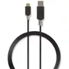 Image de Nedis CCBW61600AT10 câble USB USB 3.2 Gen 1 (3.1 Gen 1) 1 m USB A USB C Anthracite - Neuf