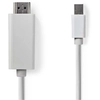 Image de Nedis CCGP37600WT20 câble vidéo et adaptateur 2 m Mini DisplayPort HDMI Blanc - Neuf