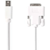 Image de Nedis CCGP37700WT20 câble vidéo et adaptateur 2 m Mini DisplayPort DVI-D Blanc - Neuf