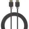 Image de Nedis CVBW34000AT10 câble HDMI 1 m HDMI Type A (Standard) Anthracite - Neuf