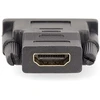 Image de HDMI  Adapter | HDMI  Femelle | DVI-D 24+1-Pin Mâle | Plaqué or | Droit | PVC | Anthracite | 1 pc. | Carton avec fenêtre